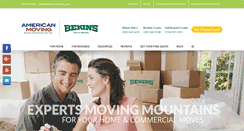 Desktop Screenshot of americanmoving.com